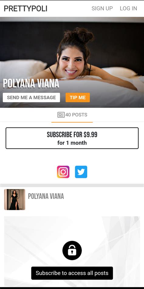 Find @polyanaviana Onlyfans